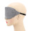 Breathable Cotton Sleep Eye Cover – Adjustable, Light Blocking Gray 11