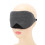 Breathable Cotton Sleep Eye Cover 69cm Light Blocking Black 5