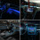 3M Blue Flexible LED Car Ambient Light Strip - 5V USB Interior Decor 8