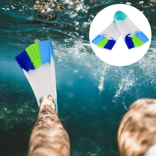 Professional Swimming Fin Short Silicone for Swimming - 2M Code 1