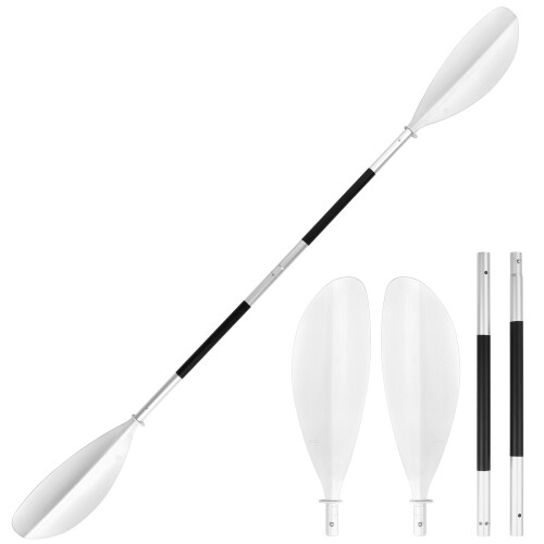 4-Piece Quick Release Kayak Paddle 213cm Durable Plastic Blades 2