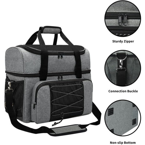 Bowling Bag For 2 Balls With Padded Holder 1