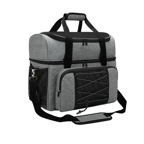 Bowling Bag For 2 Balls With Padded Holder