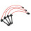 4Pcs/Set Spark Plug Wire Set Ignition Cable Kit 6