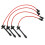 4Pcs/Set Spark Plug Wire Set Ignition Cable Kit 4