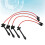 4Pcs/Set Spark Plug Wire Set Ignition Cable Kit 12