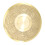 Messing-Blumenrelief-Untertassenplatte Gold 15