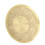 Messing-Blumenrelief-Untertassenplatte Gold 13