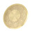 Messing-Blumenrelief-Untertassenplatte Gold 12