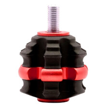 1.5' Recurve Arch Stabilizers WearResistant Universal Helpful Alloys Improve Accuracy for Hunting Archery Shock Absorber Recurve Bow Muffler Mute Red