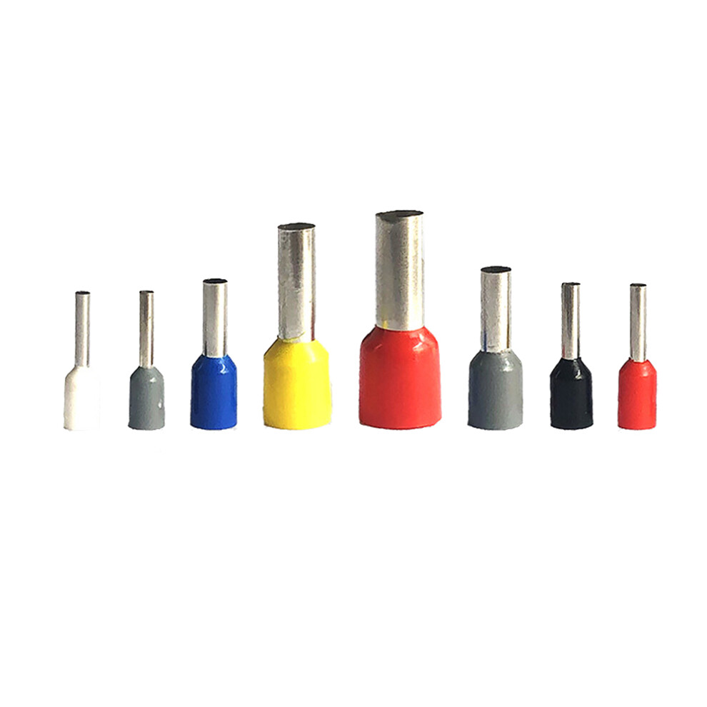Mixed Color Hsc8 6-4A Tube Terminals Set 1250Pcs 0.25-10Mm2 Case 8001333323189
