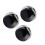 3PCS Silver Black PU Leather Indoor Leisure 7