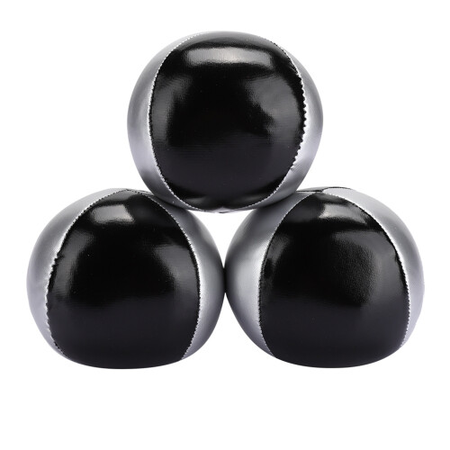 3PCS Silver Black PU Leather Indoor Leisure 1