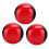 3PCS Red Black PU Leather High End Portable EPS 5