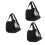 Bowling Bag 3-Piece Set Mesh Design Comfortable 1