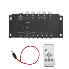 Mobile Digital Video Splitter 4 Channel Mini Video