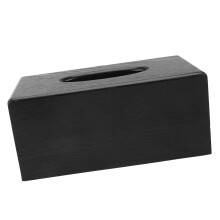 Holz-Gewebespender Handgefertigtes Holz-Tissue-Box-Cover Mehrzweck-Design für Gesichtstücher für Wohnzimmer Schlafzimmer Hotel