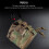 Outdoor Camping Tactical Molle Webbing Paper Towel Quick Pull Roll Bag 4