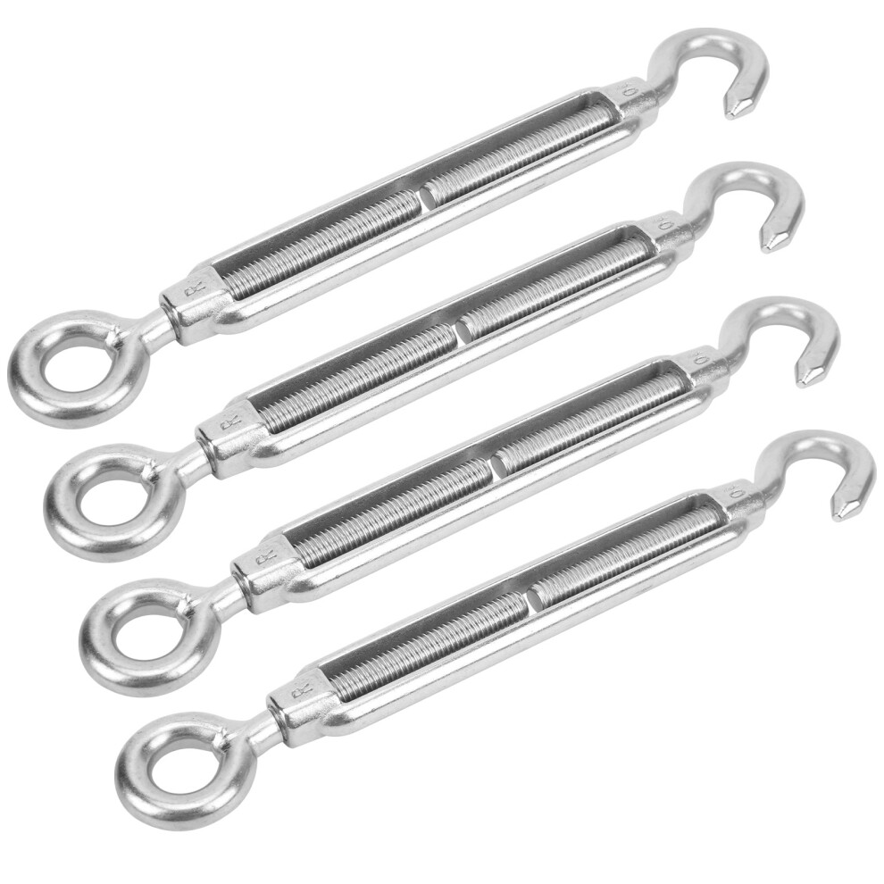 M10 Stainless Steel Turnbuckle Rigging Screw 300Kg Boat Hardware 9331333327399