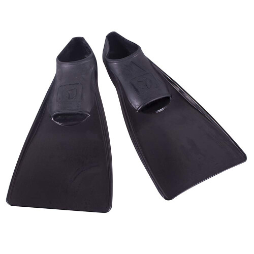 Thong Rubber Flippers Size 26 To 29 Black