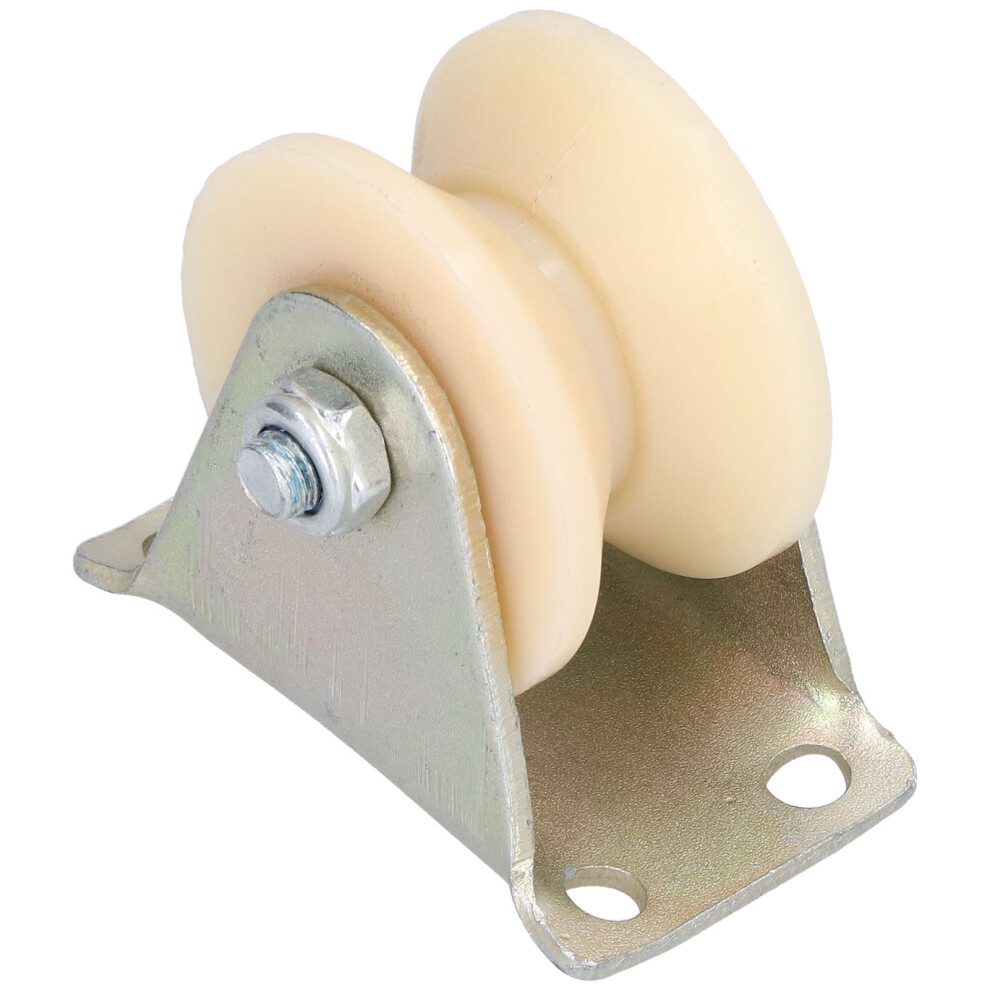 50Mm Nylon V-Type Groove Wheel Heavy Duty Castor - 200Kg Load 4691333329171