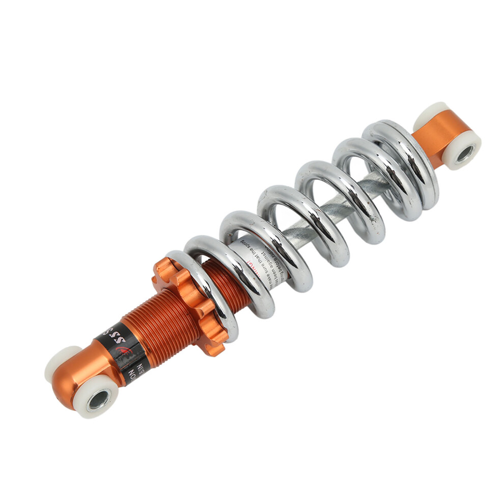 190Mm Motorcycle Shock Absorber 1200Lbs Loading Orange 9121376243974