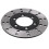 130mm Front Brake Caliper Disc Rotor Metal Alloy 9