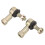 M12 Tie Rod End Ball Joints Kit Chrome Steel 2