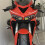 ADV 150 2019-2020 schwarze ABS-Seiten-Spoilerflügel 5
