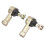 1 Pair M12xM10 Tie Rod Ends Rustproof Ball Joints 2