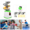 Portable ABS Table Tennis Trainer Ping Pong Ball 11