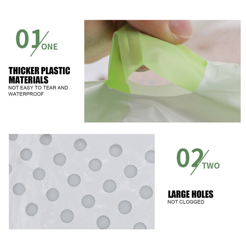 Thick Durable Plastic Cat Litter Filter Bag for Pet Cats 2