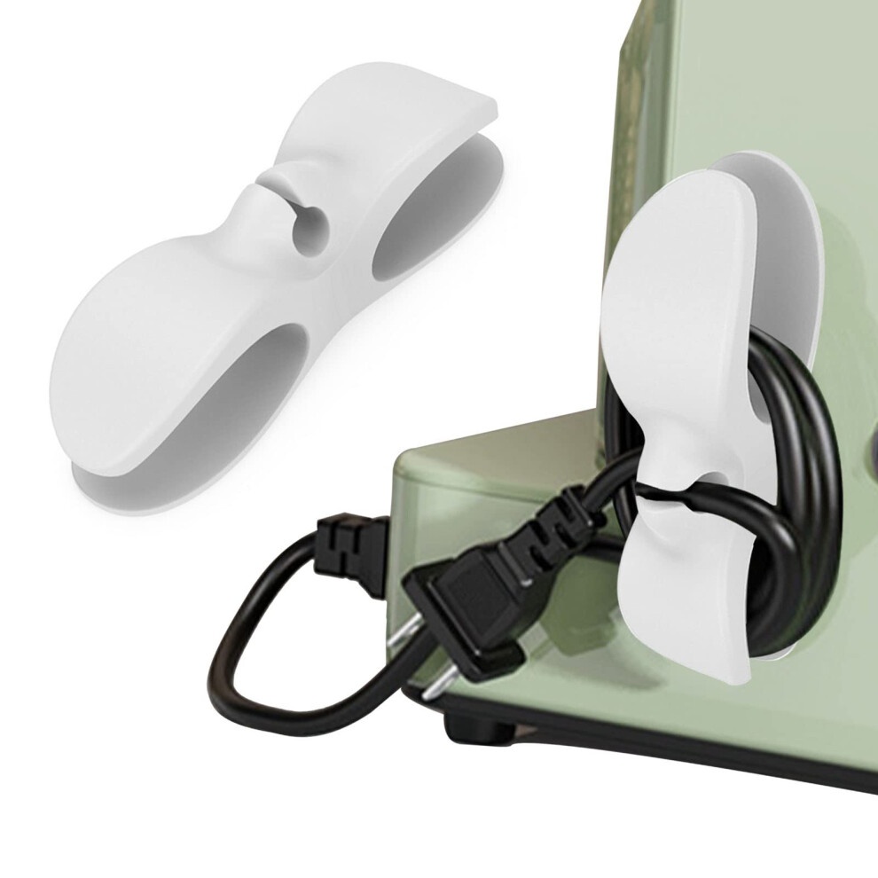 Cable Organiser For Household Appliances, Hot Air Fryer, Toaster, Mixer, Coffee Machine White 6482260378954