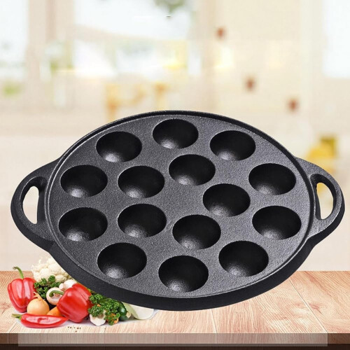 Cast Iron Takoyaki Pan for Pancake Balls Ptjes Home Cooking Tools 1