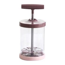 Manual Cream Dispenser Stainless Steel Whipped Cream Pink