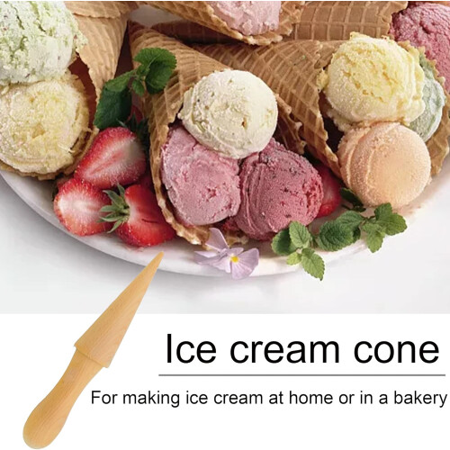 Ice Cream Cones Moulds Beech Wood 1