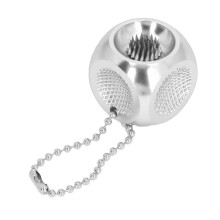 Outil de réparation de pointe 40 g en aluminium argenté pour queue de billard