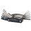 Multitool per chitarra 13in1 chiave metallo+plastica nera 10