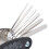 Multitool per chitarra 13in1 chiave metallo+plastica nera 6