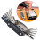 Multitool per chitarra 13in1 chiave metallo+plastica nera 4