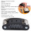 Multitool per chitarra 13in1 chiave metallo+plastica nera 12