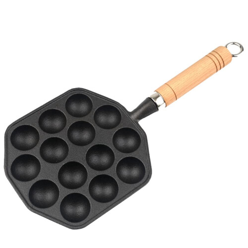 Takoyaki NonStick Baking Pan Hand Cooking Utensils Restaurant Cookware Ref: 1583