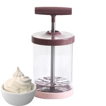 Manual Cream Whisk, Manual Cream Machine  Whipped Cream Dispenser  Stainless Steel Pink