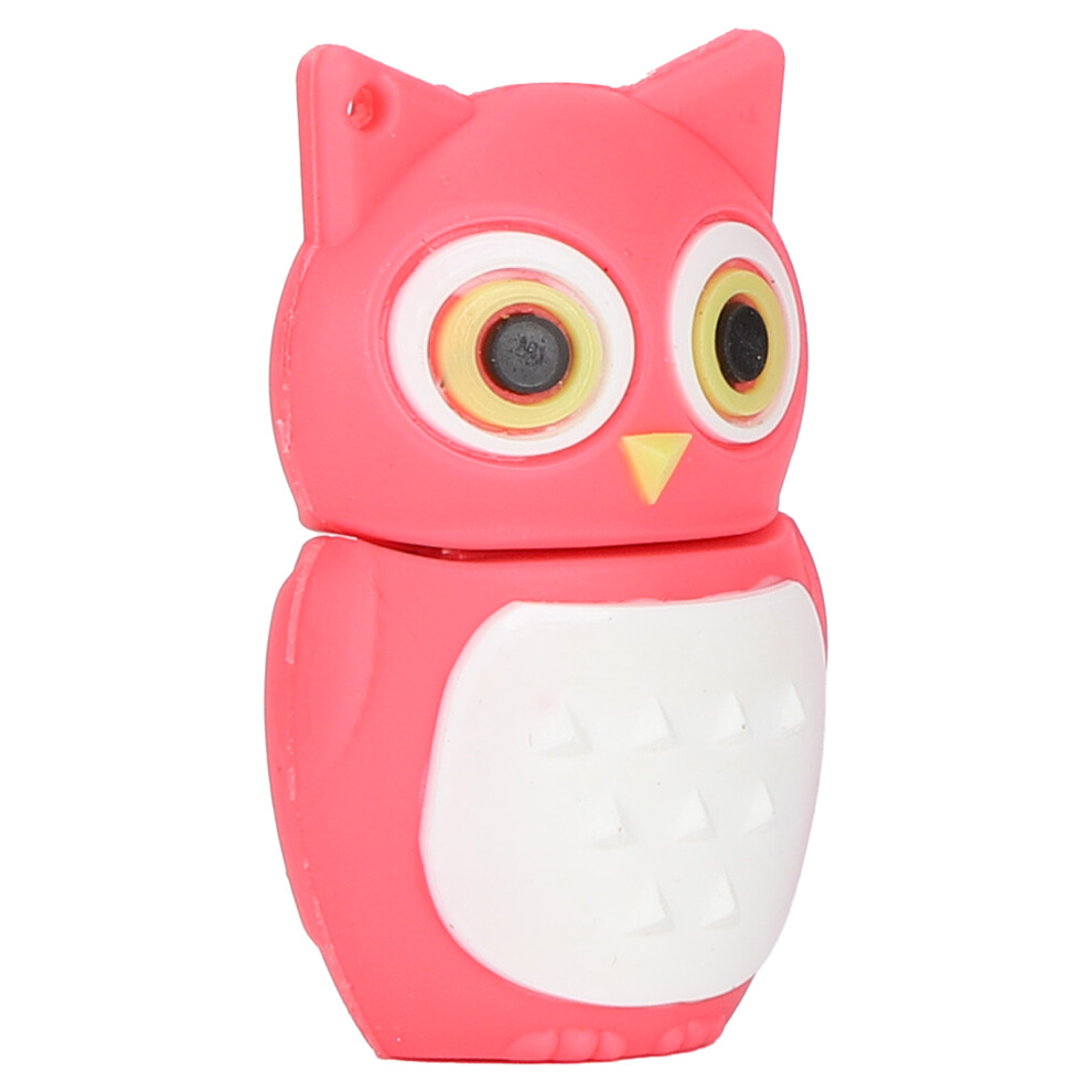 Owl Cartoon U Disk 16Gb High-Speed Usb Flash Drive Pink 7891333338983