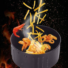 Fritteuse-Ersatzkorb aus Stahl, wiederverwendbar, antihaftbeschichtet, universale Fritteusen-Abtropfkörbchen für Frittieren, Backen, Grille