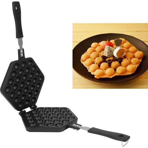 Waffle Iron Bubble Waffle Maker, Cake Moulds 2