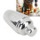 304 Edelstahl Cocktail Shaker 250ML Silber 1