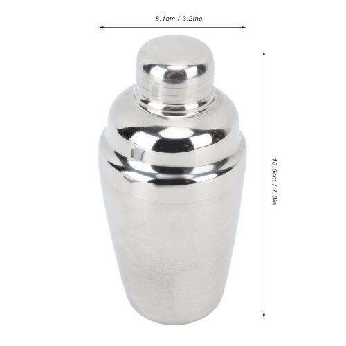 Modèle 304 550 mL shaker à cocktail en acier inoxydable 1