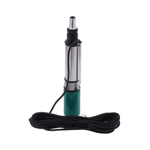 DC Solar Deep Well Submersible Pump 24V 5m³/h 25m 1in 2