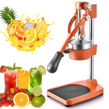 Stainless Steel Juice Machine with NonSlip Suction Cup, Low Noise